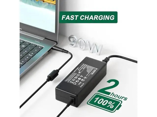 Alt view image 4 of 7 - 90W Laptop Charger Compatible with Dell Latitude 5510 5410 5511 5501 5411 5401 5310 2-in-1 P96G P97G P98G P80F PA-10 Laptop Power Adapter