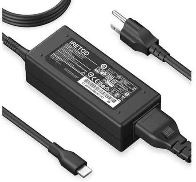 Main image of Universal USB C Laptop Computer Charger Compatible with Lenovo Dell HP Asus Acer Samsung Google Chromebook Type C Power Cord