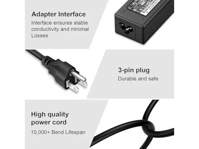 Alt view image 5 of 6 - Universal USB C Laptop Computer Charger Compatible with Lenovo Dell HP Asus Acer Samsung Google Chromebook Type C Power Cord