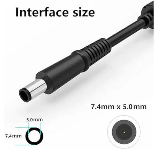 Alt view image 2 of 7 - 180W Adapter for Dell 15 17 G5 (5587/5590) G3 (3579/3379/3590) G7 (7588/7590/7790) for Alienware M13 M14x M15x DA180PM111 Laptop Charger Cord