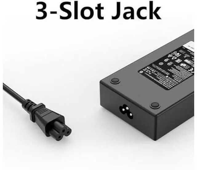 Alt view image 4 of 7 - 180W Adapter for Dell 15 17 G5 (5587/5590) G3 (3579/3379/3590) G7 (7588/7590/7790) for Alienware M13 M14x M15x DA180PM111 Laptop Charger Cord