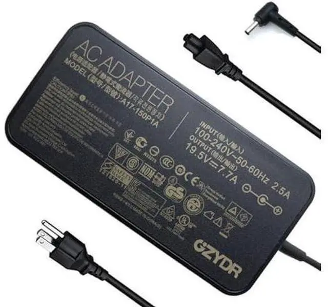 Main image of 150W Laptop Adapter 19.5V 7.7A A17-150P1A AC Adapter for Asus Laptop Charger 5.5x2.5mm(not 4.5x3.0mm)