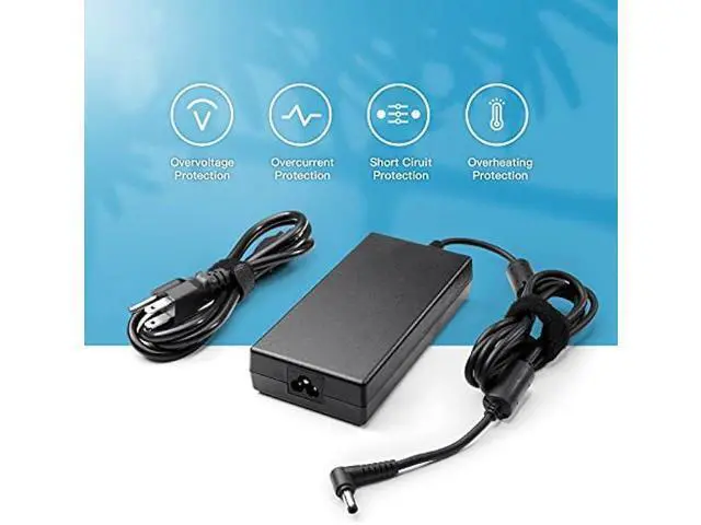Alt view image 4 of 5 - 180W AC Charger Compatible with Msi GS40 GS60 GS70 GS65 GS63 GS63VR GT60 GT70 GL62M GL72M GE60 GE62 GE72 GS73VR Laptop