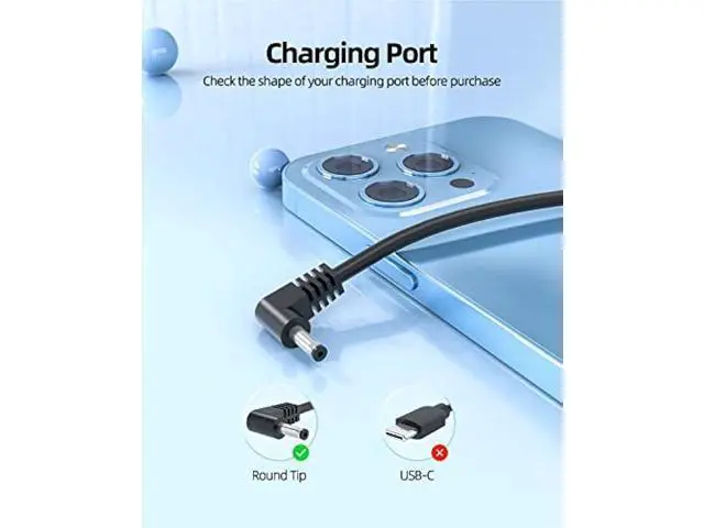 Alt view image 3 of 7 - 12V 2A AC Charger Fit for Chuwi UBook X/Pro X CWI535, GemiBook 13 14 Pro CWI529 Laptop Power Supply Adapter Cord