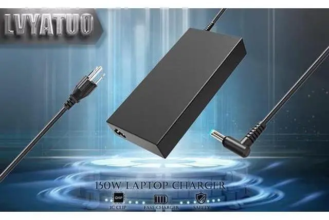Alt view image 5 of 6 - 150W Laptop Charger Fit for HP Victus 16, ZBook 15 Studio G3 G4 G5 G6 G7 G8, Power G7 G8, Fury 15 17 G7 G8, 15U G3, 15V G5, Omen/Pavilion Gaming 15 17