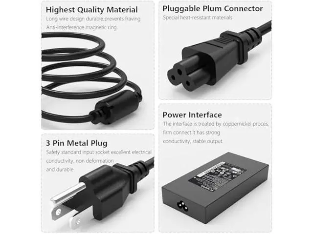 Alt view image 3 of 7 - 180W Laptop Charger Compatible with Acer Predator Series Charger