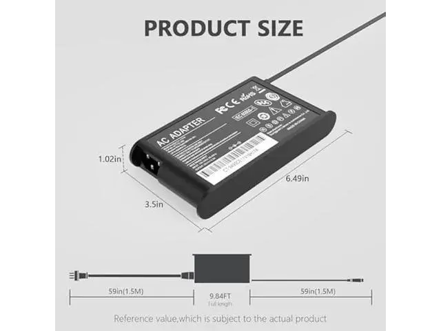 Alt view image 4 of 7 - Slim 170W Laptop Charger Compatible with Lenovo ThinkPad P1 P17 P16 P16v P15v P15 Gen 7 6 5 4 3 2 1 Extreme X1 P50 P51 P52 P53 P70 P71 P73 Legion Slim 5 5i Yoga Pro 9i ADL170SCC3A Power Adapter