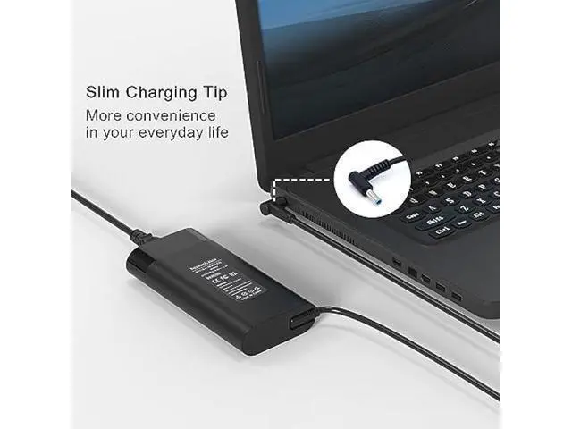 Alt view image 6 of 7 - 200W Laptop Charger 10.3A 19.5V for HP Omen Pavilion 15 16 17 Gaming Laptop, Zbook 15 17 ZBook Fury Create Studio Envy 15 2020 TPN-DA10 Gaming Laptop Power Adapter Supply