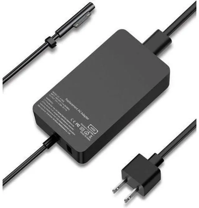 Main image of Surface Charger 44W 15V 2.58A Power Supply AC Adapter Charger for Surface Pro 3/4/5/6/7 Surface Laptop 3/2/1 Surface Go/Book with 6ft Power Cord