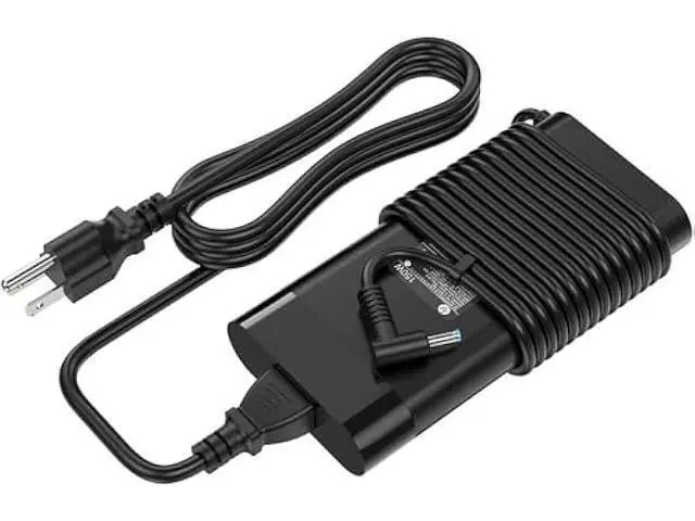 Alt view image 2 of 5 - 150W Laptop Charger for HP Victus 15 16 Zbook 15 G3 G4 G5 15v G5 Power 15 G9 Create G7 ZBook Fury 15 G7 G8 Envy 15 16, Spectre x360 Pavilion 17 OMEN 15 17, 7.7A AC Adapter Charger
