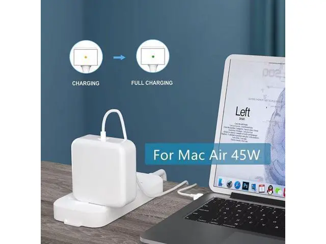 Alt view image 5 of 6 - Charger Replacement for Mac Book Air AC 45W Power T-Tip Shape Connector Power Adapter Charger for Mac Book Air 11 inch and 13 inch2012-2017