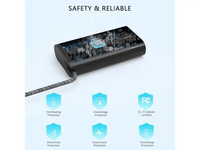Alt view image 5 of 7 - New Slim 65W USB-C Laptop Charger Compatible with HP EliteBook 830 840 845 850 G8 G9 G10 G11,1030 1040 G6 G7 G8, 630 640 645 650 655 660 665 G11 Type C Adapter Power Supply Cord