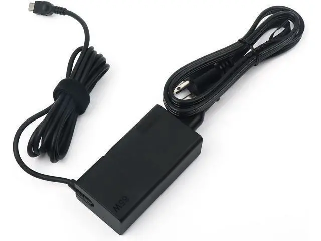 Alt view image 5 of 7 - Laptop Charger 65W Watt USB Type C(USB-C) AC Power Adapter - ThinkPad X1 Carbon Gen 11 E16 ADLX65YDC3E