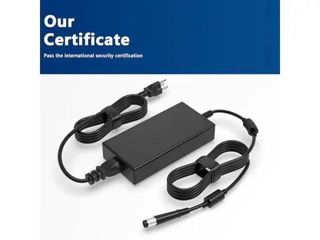 Alt view image 2 of 6 - 180W AC Adapter Compatible with Dell Precision 7680 7670 7770 7780 7510 7520 7530 7540 7550 G5 G7 15 17 LA180PM180 DA180PM111,Compatible with Dell Laptop Charger Power Supply Cord