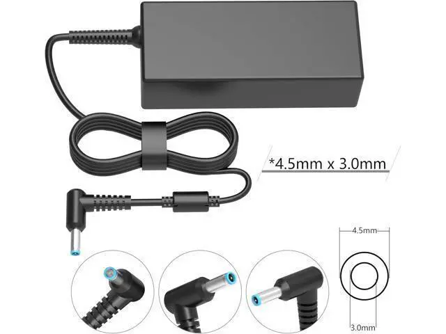 Alt view image 5 of 7 - Ac Charger 65w Fit for HP ProBook 640 650 450 430 440 446 455 470 745 735 725 755 EliteBook 840 850 845 Laptop Cord