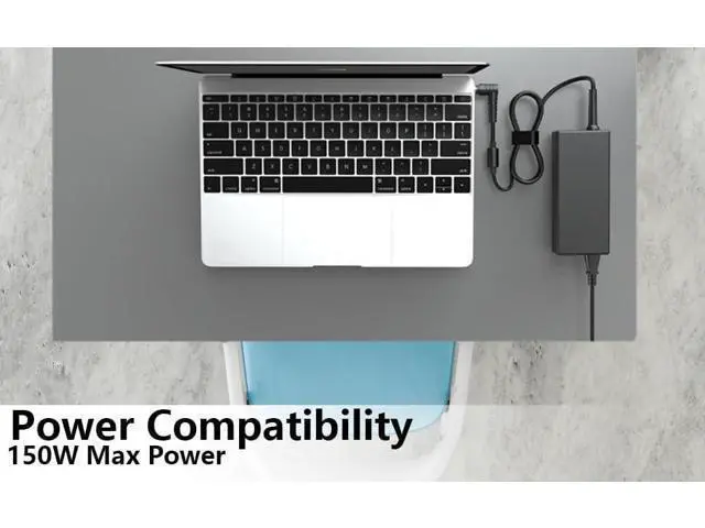 Alt view image 7 of 7 - Ac Charger 65w Fit for HP ProBook 640 650 450 430 440 446 455 470 745 735 725 755 EliteBook 840 850 845 Laptop Cord