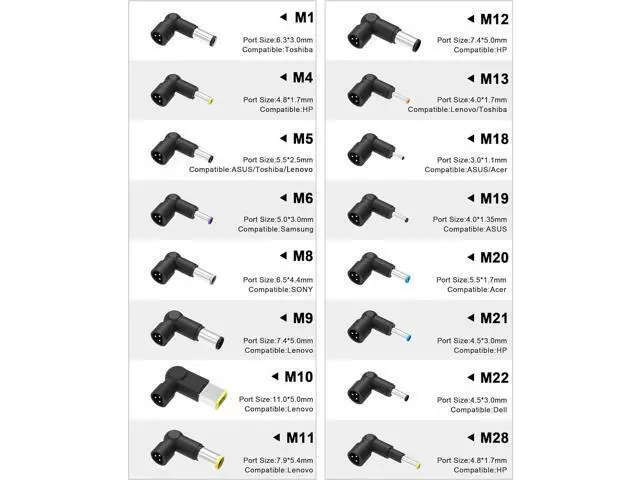 Alt view image 7 of 7 - 240W AC Charger Fit for G3 G5 G7 G15 G16 Series Gaming Laptop Computer Power Supply Adapter Cord