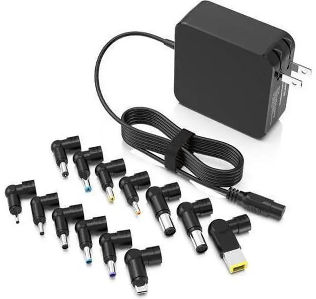 Main image of 100W GaN Universal Laptop & MacBook Charger 13-in-1 Foldable Adapter with USB-C PD Compatible with MacBook Pro/Air HP Toshiba Smart Safety
