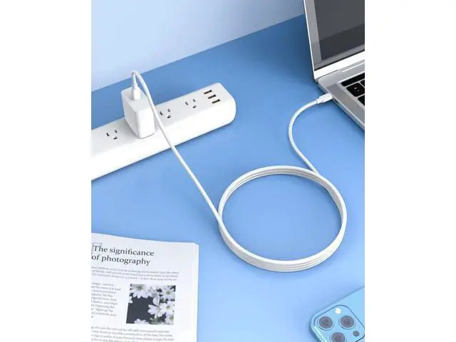 Alt view image 7 of 7 - 30W Charger Fit for MacBook Air Laptop iPad Air 4th Generation Tablet with USB C to C Charging Cable