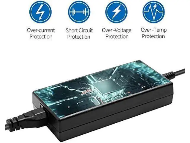 Alt view image 6 of 6 - 180W Laptop Charger For MSI GF63 GF65 GS65 GS66 GF62 GL62 GE62 GS70 GF72 GL72 GF75 GP60 WS65 GS40 GE70 GS63 GS63VR GS43 GS60 GS73 GS73VR GS75 Stealth Apache Thin Phantom Pro Power Adapter Cord