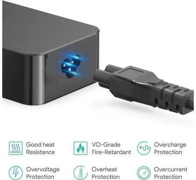 Alt view image 3 of 7 - KFD 19V 7.1A 135W Laptop Charger Power Supply for Acer Nitro 5 7 Nitro V15 Gaming Laptop AN515-51 AN515-53 A715-71G VN7-593G Acer Aspire 7 5 Predator Helios 300 G3-571 G3-572 PH317-51 Adapter Cord