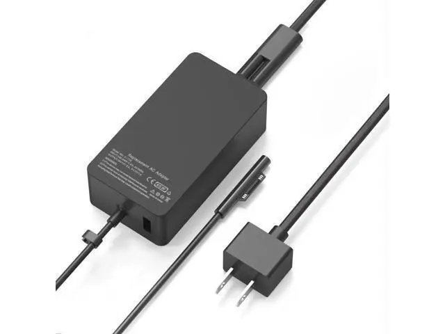 Alt view image 2 of 6 - 65W Surface Pro Laptop Charger for Surface Pro 10/9/8/7/6/5/4/3/X Windows Surface Laptop 6/5/4/3/2/1 Surface Book 3/2/1 Surface Go 3/2/1 Surface Charger Supports 44W 36W
