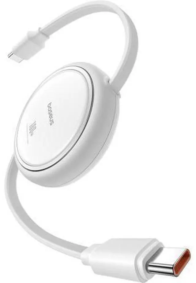 Main image of USB C to USB C Cable, 100W Retractable USB C 5A Fast Charging Cable, 4-Stage Length Preset USB Type C Charger Cord for iPhone 16 15 Pro Plus Pro Max, MacBook, iPad, Samsung S24/S23+ (3.3ft)