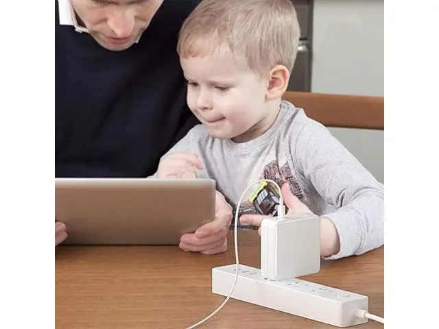 Alt view image 7 of 7 - Mac Book Pro Charger - 118W USB C Charger Fast Charger Compatible with MacBook Pro/Air M1 M2 M3 M4 iPad Pro Galaxy and More USB-C Devices(6.6 ft Cable Included)