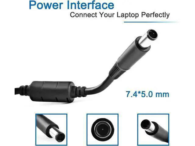 Alt view image 3 of 7 - 180w 19.5V 9.23A AC Laptop Charger Fit for Precision 7510 7520 7530 7540 7550 7560 3530 7730 5530 M4600 M4700 M4800 M6400 M4500 DA180PM111 Laptop Adapter Power Supply Cord