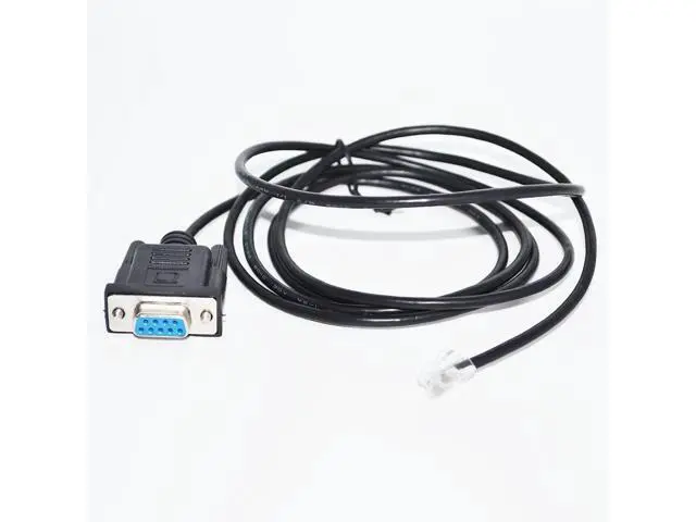 Alt view image 3 of 6 - DB9 D-SUB9PIN RS232 TO RJ11 RJ12 6P4C ADAPTER CONSOLE CABLE FOR MEGA-FABS D1 SERVO DRIVER DEBUG CABLE COMPATIBLE LMACR21D KABLE 3M Length