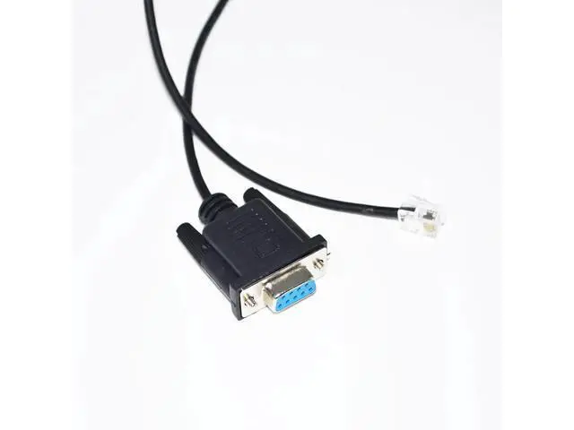 Alt view image 4 of 6 - DB9 D-SUB9PIN RS232 TO RJ11 RJ12 6P4C ADAPTER CONSOLE CABLE FOR MEGA-FABS D1 SERVO DRIVER DEBUG CABLE COMPATIBLE LMACR21D KABLE 3M Length