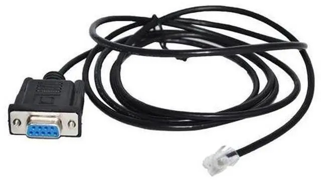 Main image of DB9 D-SUB9PIN RS232 TO RJ11 RJ12 6P4C CONVERTER PLC PROGRAMMING CABLE FOR KEYENCE KV SERIES PLC TO PC COMMUNICATION KABLE (1.8M Length)