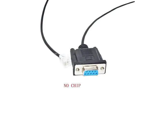 Alt view image 5 of 6 - DB9 D-SUB9PIN RS232 TO RJ11 RJ12 6P4C CONVERTER PLC PROGRAMMING CABLE FOR KEYENCE KV SERIES PLC TO PC COMMUNICATION KABLE (1.8M Length)