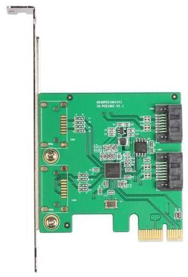 Main image of Lekuo PCIe SATA III 6Gbps 2-Port Hardware RAID Controller Card for RAID 0/1/SPAN