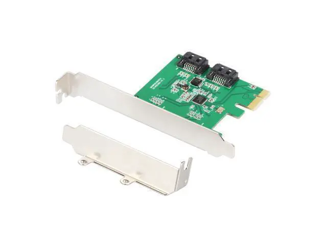 Alt view image 4 of 5 - Lekuo PCIe SATA III 6Gbps 2-Port Hardware RAID Controller Card for RAID 0/1/SPAN