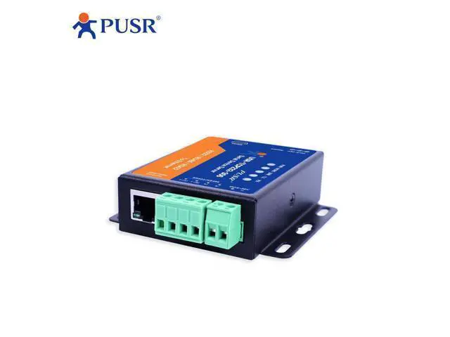 Alt view image 4 of 5 - PUSR RS485 RS232 RS422 to Ethernet Modbus RTU to TCP Modbus Gateway Serial to Ethernet Bidirectional Transparent Data Transmission Watchdog Protection USR-TCP232-306