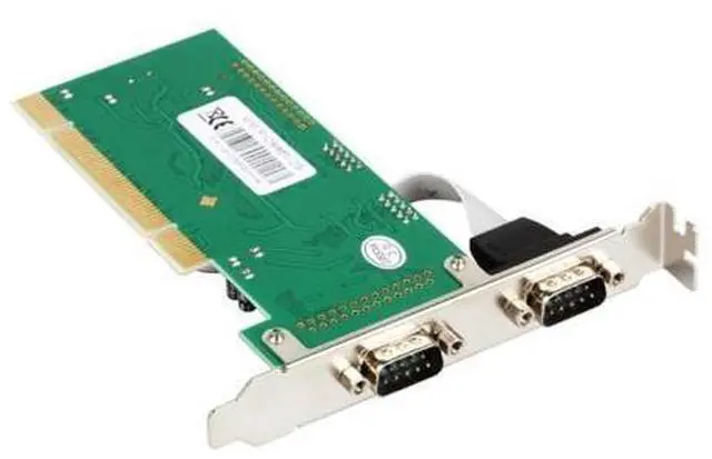 Alt view image 3 of 6 - PCI Serial Card 2 Port RS232 Industrial PCI Serial Port Card PCI to COM Ports 9Pin RS-232 Serial Expansion Card
