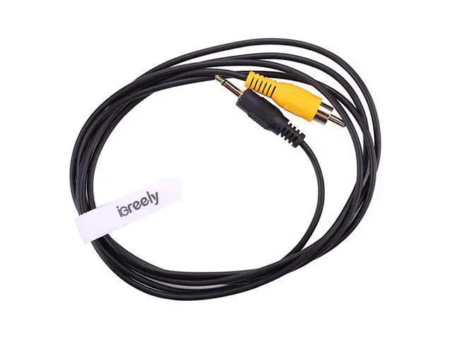 Alt view image 6 of 7 - 3.5mm to RCA Cable - 3.5mm 1/8 inch Mono Male Plug to RCA Male Jack Audio Cable Cord Gold Plated 1.8m (6Ft)