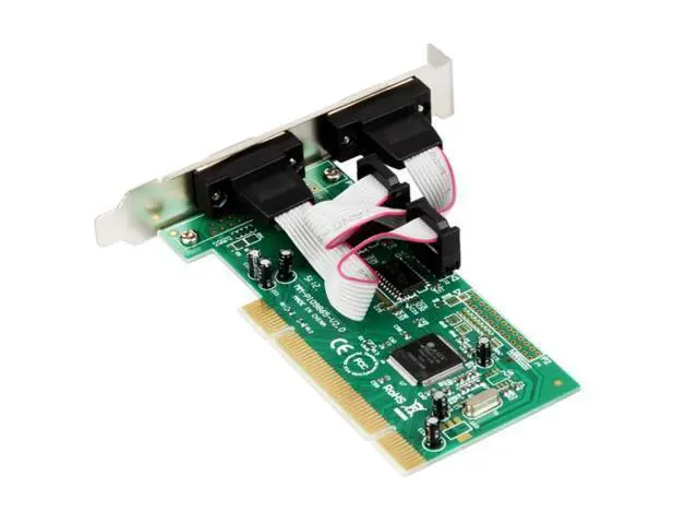 Alt view image 5 of 6 - PCI Serial Card 2 Port RS232 Industrial PCI Serial Port Card PCI to COM Ports 9Pin RS-232 Serial Expansion Card