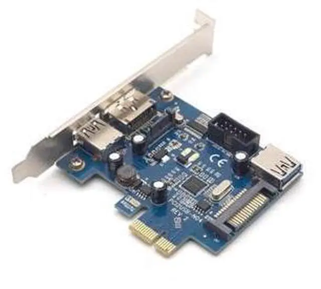 Main image of Weastlinks PCI express to 2 ports USB3.0 + Power eSATA Converter Card with 9pin USB + 15pin SATA Power Socket