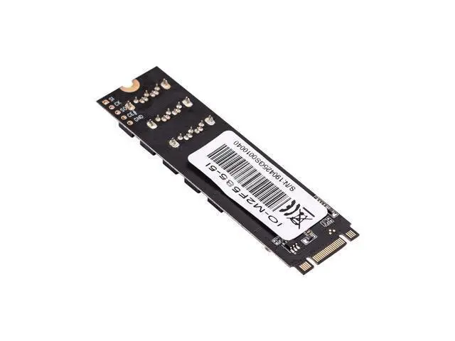 Alt view image 3 of 4 - M.2 (PCIe 3.0) to 5 Ports SATA III 6G SSD Adapter with SATAIII Cable Support UEFI PCIe Gen3x2 Non-RAID Jmb 585 Chip