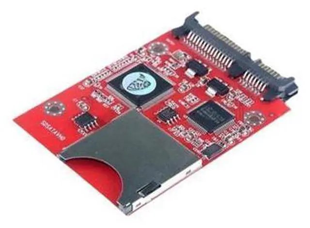 Main image of SD to SATA hard drive adapter card supports SD card to SATA interface conversion using Ft1370 master chip card