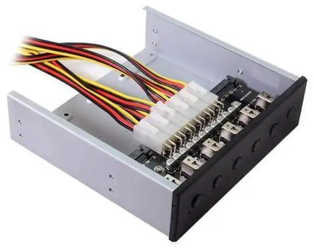 Main image of 6 Way Hard Disk Selector Controller Hard Drive Power Switch Module for Desktop Computer Support 2.5/3.5 Inch SATA HDD