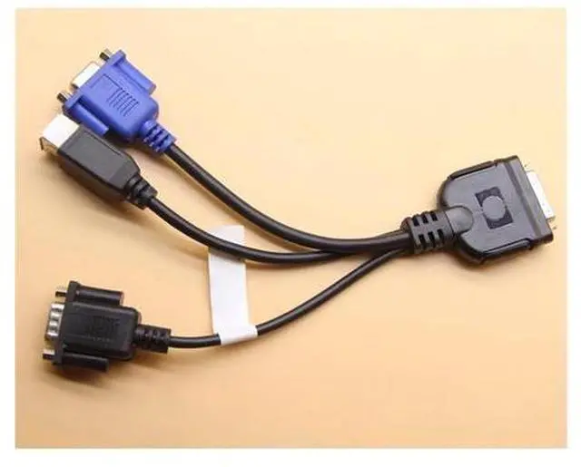 Main image of Blade server adapter cable KVM cable serial port + USB + VGA 409496-001 416003-001 suitable for C3000 C7000