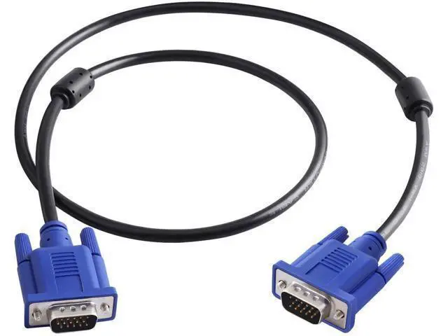 Alt view image 2 of 7 - Pasow VGA to VGA Monitor Cable 3 Feet + VGA Splitter Cable (VGA Y Cable) for Screen Duplication