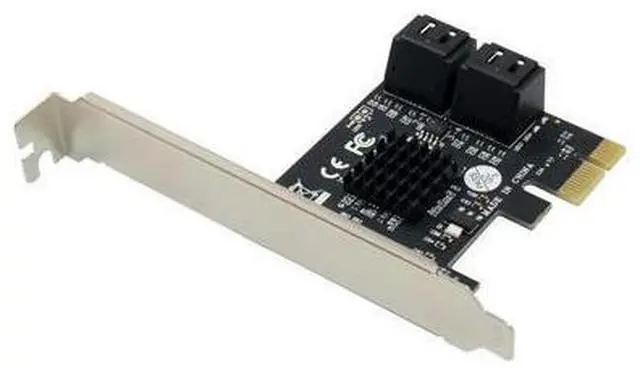Main image of FOR PCIe to 4 Ports SATA 3 III 3.0 6 Gbps SSD Adapter PCI-e PCI Express x1 Controller Board Expansion Card t x4 x6 x8 x16