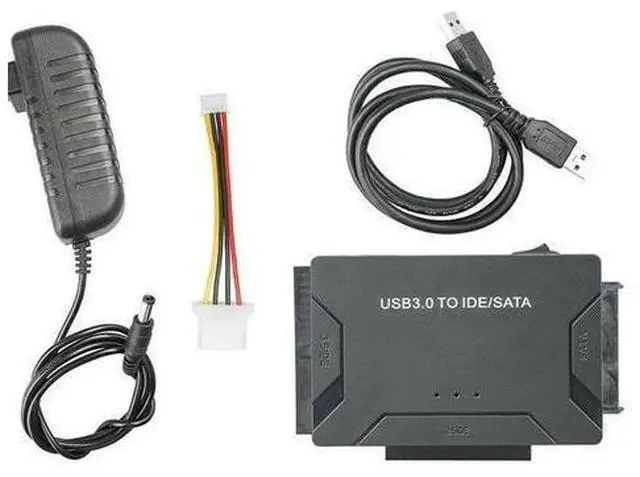 Alt view image 5 of 7 - USB 3.0 to Hard Drive Converter Cable USB 3.0 to IDE SATA Adapter 2.5" 3.5" SATA IDE SSD Hard Drive Disks Support 6TB USB 3.0 to IDE & SATA Converter External Hard Drive Adapter Kit 2.5"/3.5" Cable
