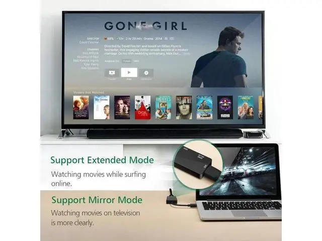 Alt view image 5 of 5 - Thunderbolt 2 dock hub Mini Displayport to VGA HDMI-compatible 4K Dvi Adapter converter for macbook Mac book pro Surface