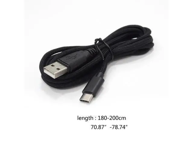 Alt view image 6 of 6 - USB Type C Mouse Charging Cable for Mouse and Keyboard Replacement Repair Part