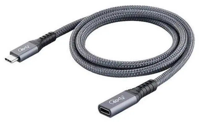 Main image of USB4 USB-C Type-C Male to Type-C Female Extension Cable 40Gbps with 100W Charging and 8K@60Hz